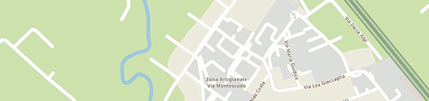 Mappa della impresa achilli (srl) a RIMINI
