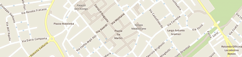 Mappa della impresa cambrick baby di critti loredana a RIMINI