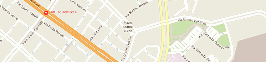 Mappa della impresa luli bar snc di carocci luana e licia a ROMA