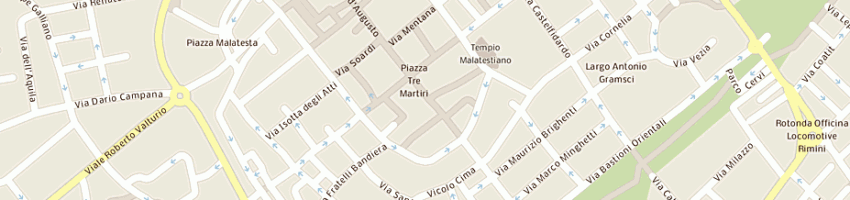 Mappa della impresa xie yunlan a RIMINI