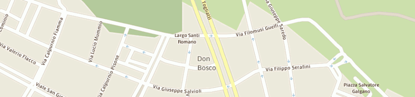 Mappa della impresa farmacia berna a ROMA
