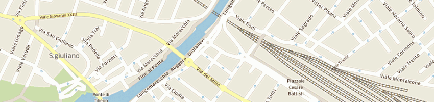 Mappa della impresa finemiro (spa) a RIMINI