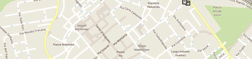 Mappa della impresa migani giancarlo a RIMINI