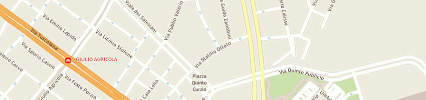 Mappa della impresa a e d immobili srl a ROMA