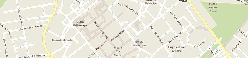 Mappa della impresa rainbow a RIMINI