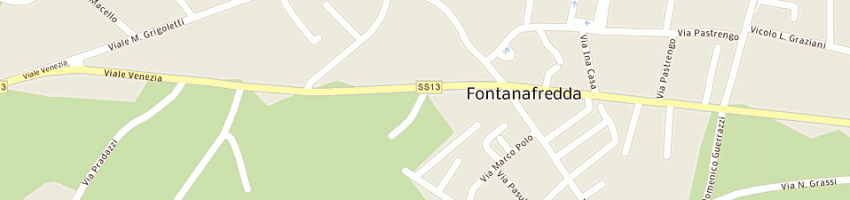 Mappa della impresa cdm srl a FONTANAFREDDA