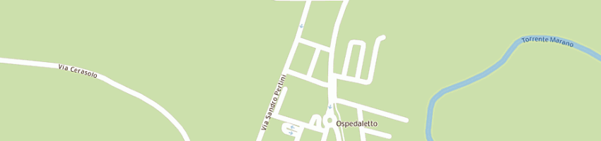 Mappa della impresa poste italiane spa a CORIANO