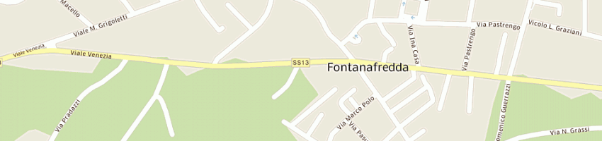 Mappa della impresa basso roberta a FONTANAFREDDA