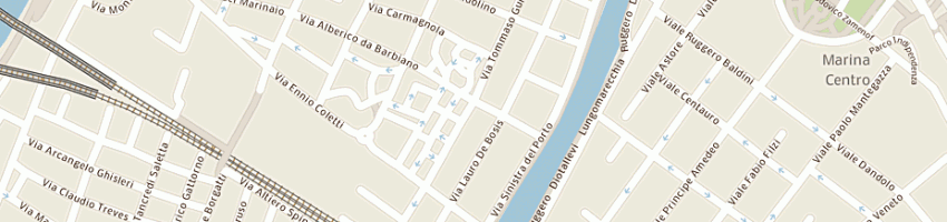 Mappa della impresa latteria elena a RIMINI