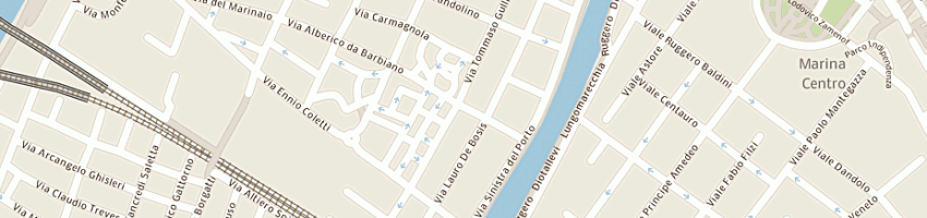 Mappa della impresa bianconi maria antonietta a RIMINI