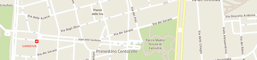 Mappa della impresa protano luciano a ROMA