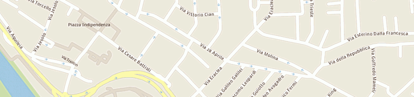 Mappa della impresa videosound immagini e comunicazioni di salierno l e c sas a SAN DONA DI PIAVE