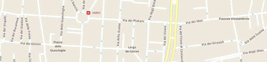 Mappa della impresa seghini maria giuseppina a ROMA