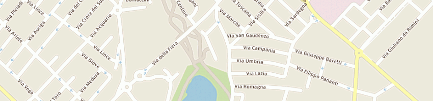 Mappa della impresa comunione e liberazione a RIMINI