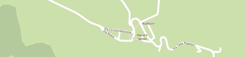 Mappa della impresa grossi giancarlo autoofficina a AUDITORE