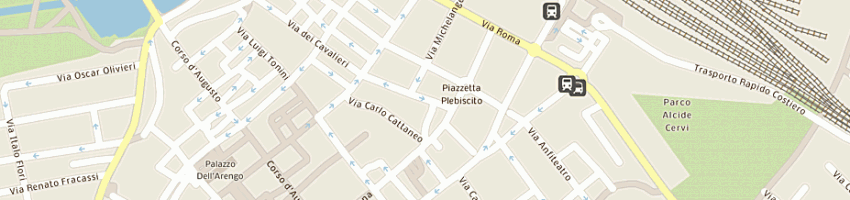 Mappa della impresa bar il laureato a RIMINI