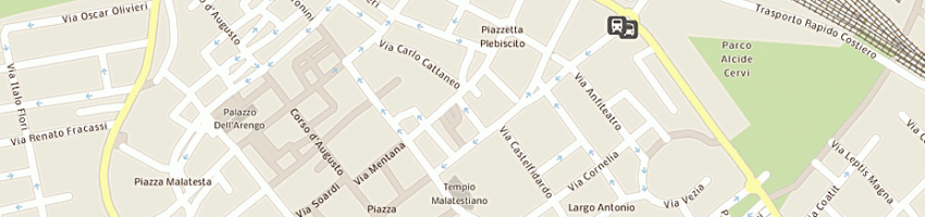 Mappa della impresa unicef a RIMINI