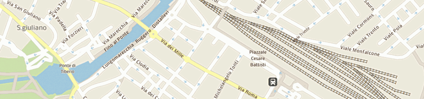 Mappa della impresa scuole circolo didattico n 1 direzione didattica statale a RIMINI