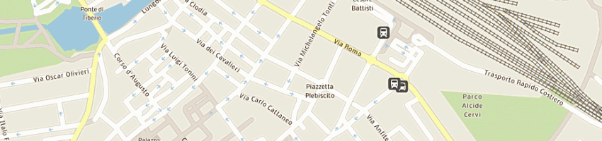 Mappa della impresa exogest di zangheri ennio e c snc a RIMINI