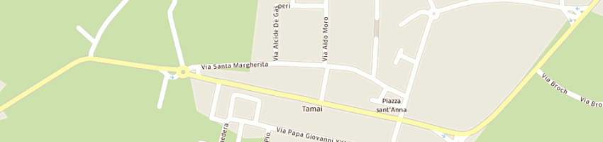 Mappa della impresa capelli e company di bortolussi vania sas a BRUGNERA