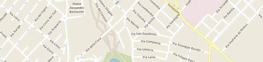 Mappa della impresa squadrani pio e c sas a RIMINI