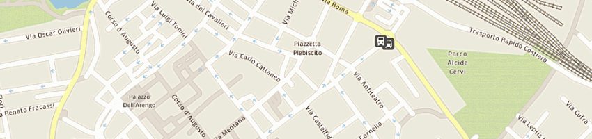 Mappa della impresa sade srl a RIMINI