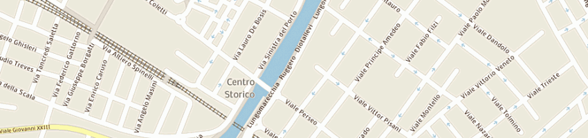 Mappa della impresa lavanderia quik sec 2000 di rossini loredana a RIMINI
