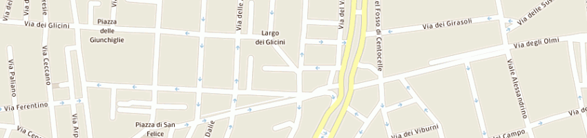 Mappa della impresa palma 2000 srl a ROMA