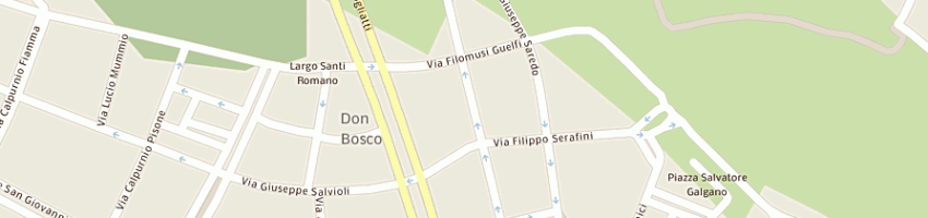 Mappa della impresa biorama 77 srl a ROMA