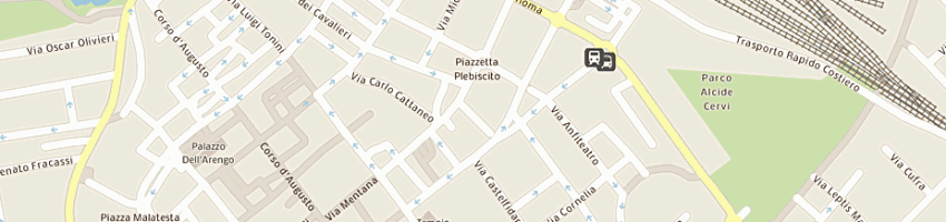 Mappa della impresa cooperativa sociale metis a RIMINI