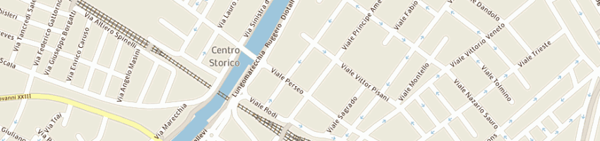 Mappa della impresa mosconi paolo a RIMINI