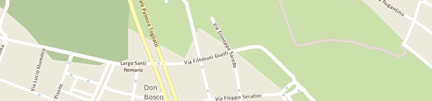 Mappa della impresa dog's house sas di pelliccioni vittoria e c a ROMA