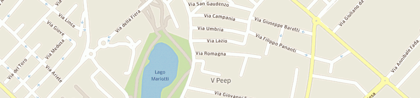 Mappa della impresa torrefazione gallo e c srl a RIMINI