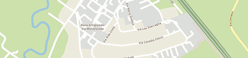 Mappa della impresa edilrinnova di giovannini battista e csas a RIMINI