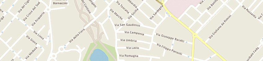 Mappa della impresa temeroli gianluca a RIMINI