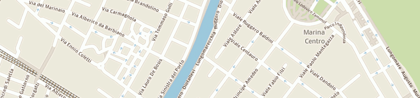 Mappa della impresa maurea a RIMINI
