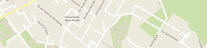 Mappa della impresa gervasio barbara ivana a ROMA