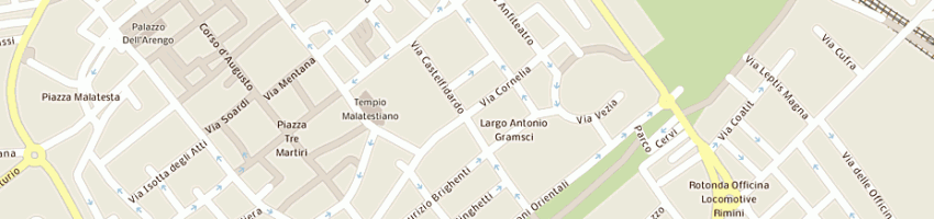 Mappa della impresa morri vilelma a RIMINI