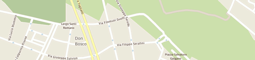 Mappa della impresa studio watt service srl a ROMA