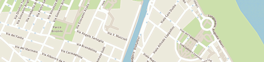 Mappa della impresa officina marittima bisognani (snc) a RIMINI