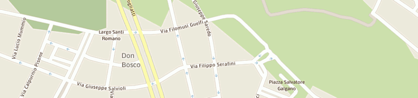 Mappa della impresa ferretti walter a ROMA
