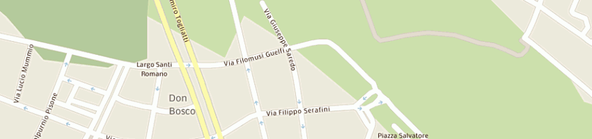 Mappa della impresa agenzia regionale per la protezione abientale del lazio a ROMA
