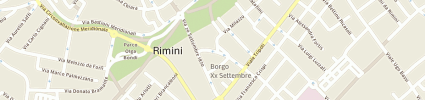 Mappa della impresa soldati paolo a RIMINI