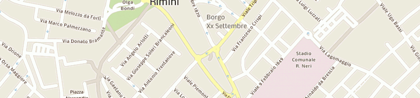 Mappa della impresa torri luciana a RIMINI