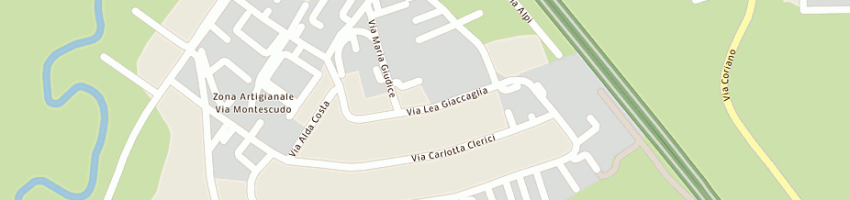 Mappa della impresa l'automa (snc) a RIMINI
