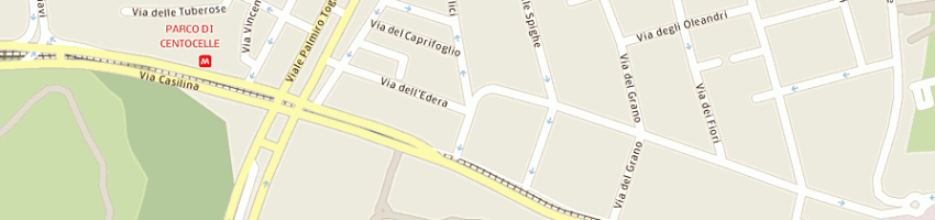 Mappa della impresa eurometal dei fratelli purrini srl a ROMA