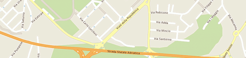 Mappa della impresa studio dominici e associati a RIMINI