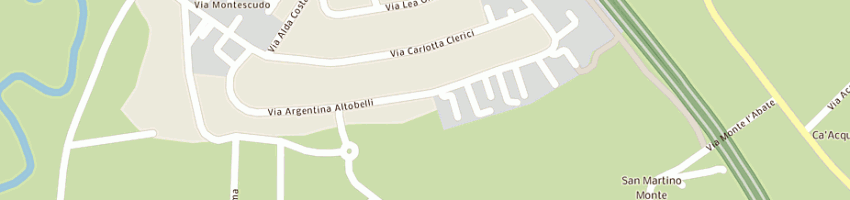 Mappa della impresa confezioni aurora a RIMINI