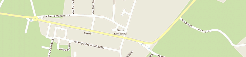Mappa della impresa da ros marina a BRUGNERA