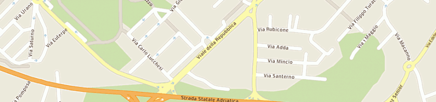 Mappa della impresa ing a giacomoni di luca giacomoni e c sas a RIMINI